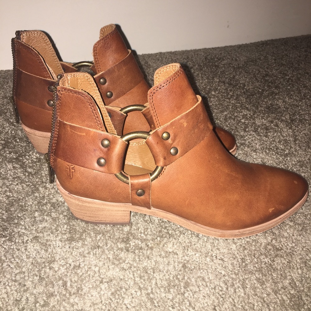 Brand new, never worn Frye booties-size 6.5